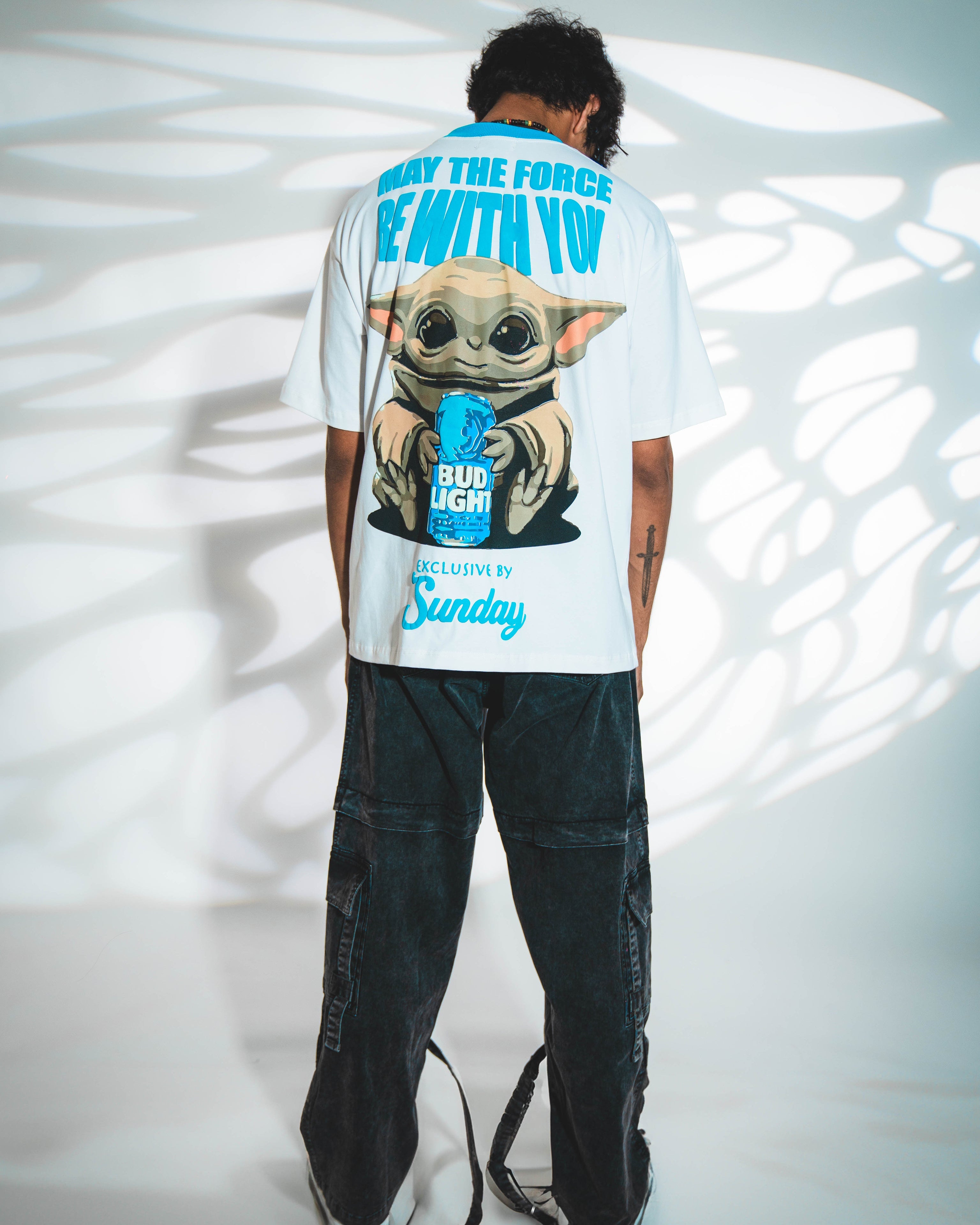 ACIDWASH DARK GREY DENIM CARGO